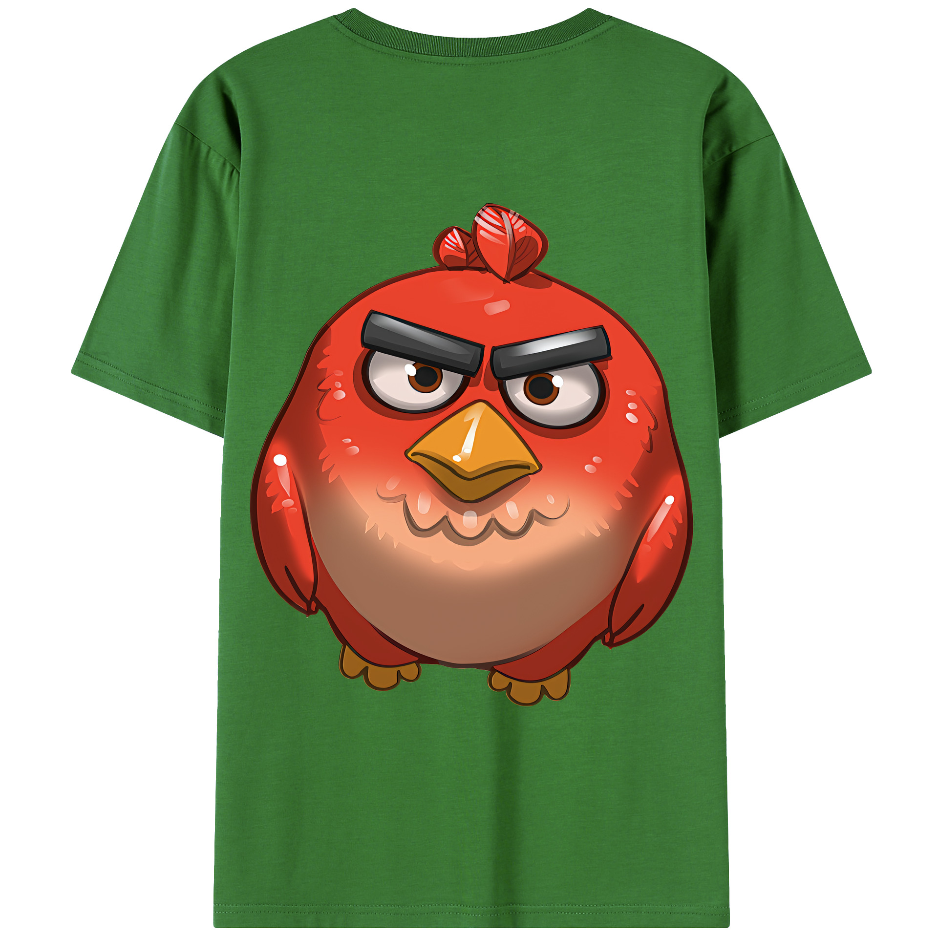 （画像用） Angry Birds アングリーバード レディース半袖Tシャツ(バックプリント)